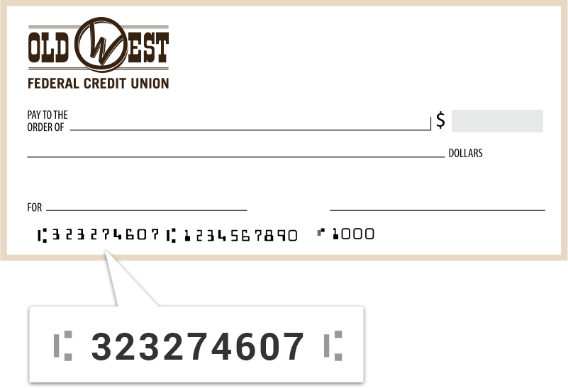 Routing Number Old West FCU John Day, OR Baker City